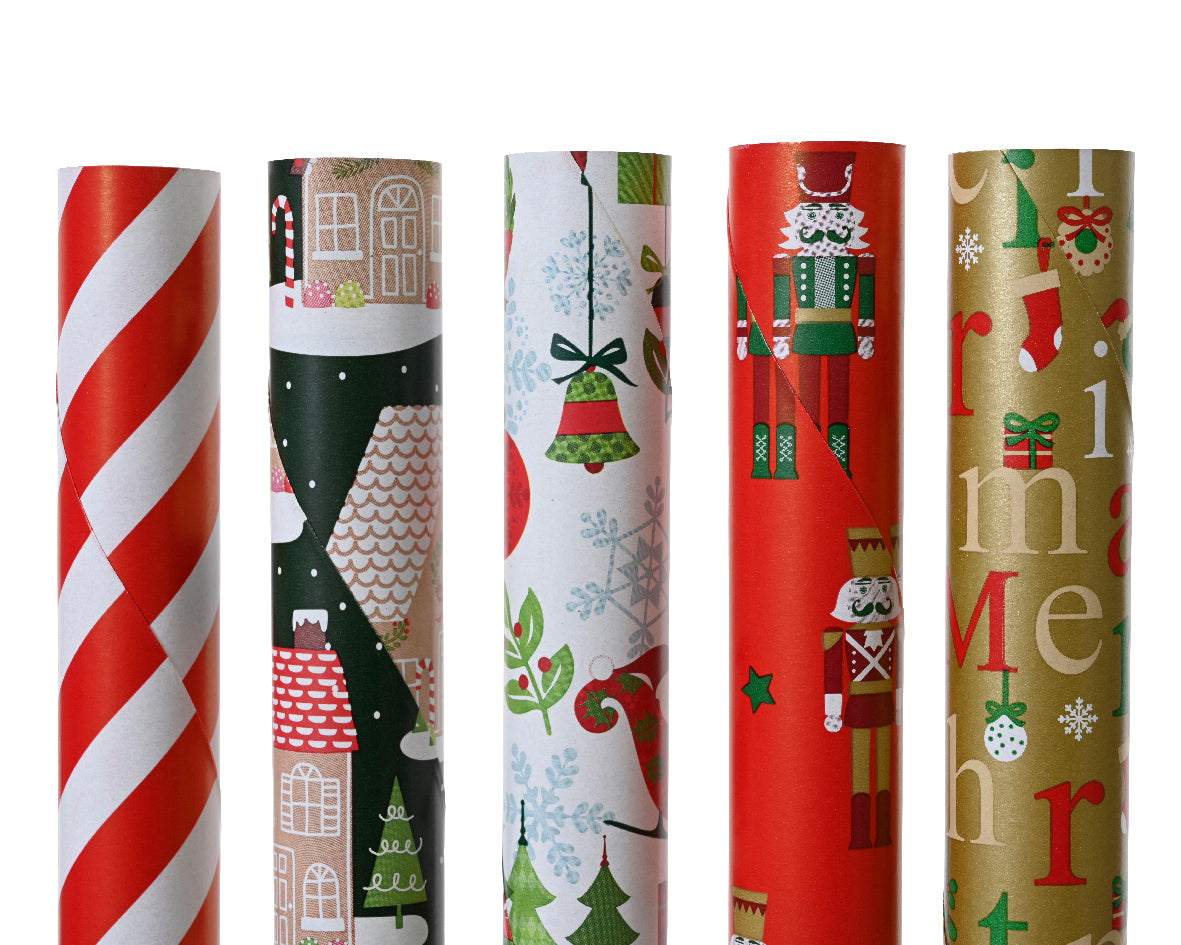 Carta regalo natale, 1 pezzo, 5 colorazioni Lun.150cm Alt.70cm Kaemingk Carta regalo natale, 1 pezzo, 5 colorazioni Lun.150cm Alt.70cm Kaemingk